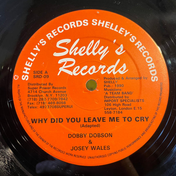DOBBY DOBSON & JOSE WALES [Why Did You Leave Me To Cry]