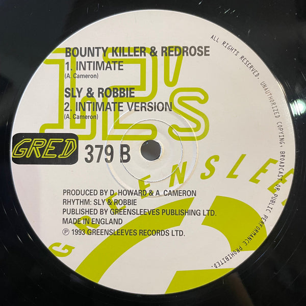 ANTHONY MALVO, MALVO & ROUNDHEAD / BOUNTY KILLER & RED ROSE [If I Ever Fall In Love, You Hot / Intimate]