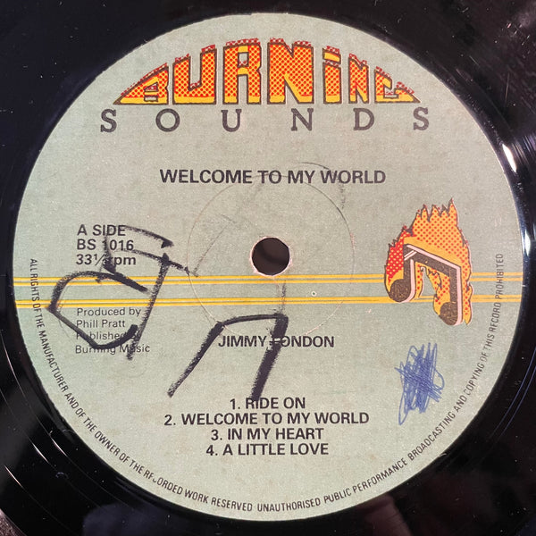 JIMMY LONDON [Welcome To My World]