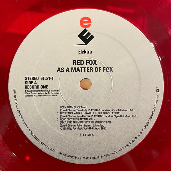 RED FOX [As A Matter Of Fox]