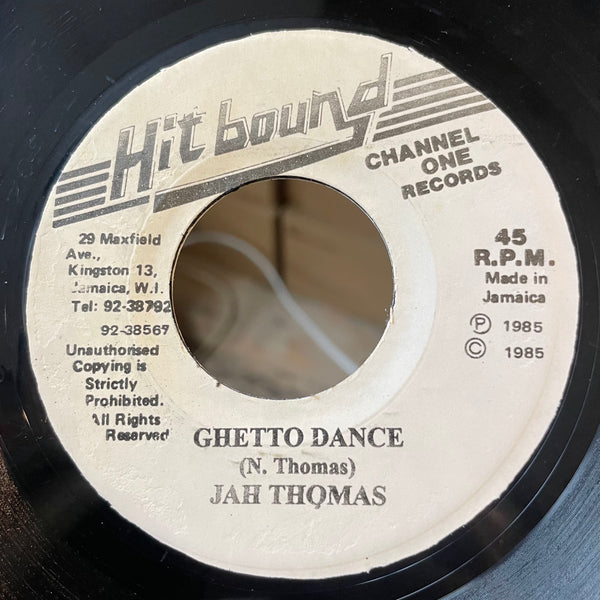 BARRINGTON LEVY / JAH THOMAS [Dances Are Changing / Ghetto Dance]