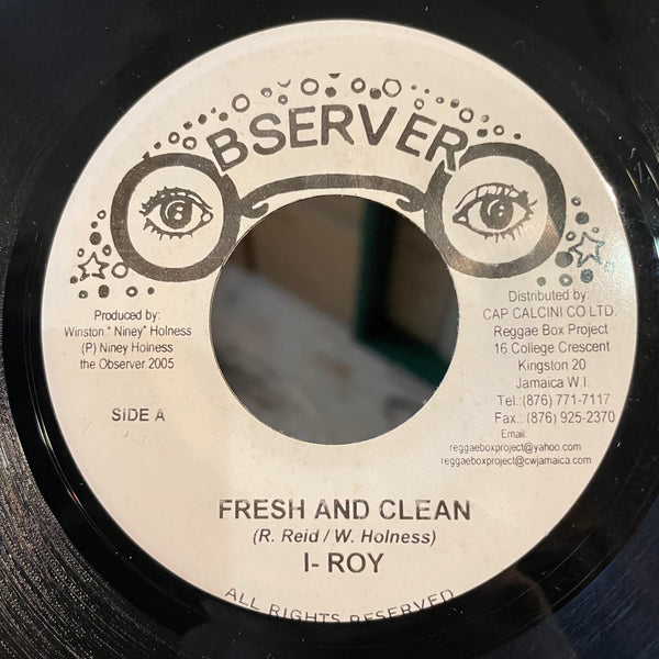 I-ROY [Fresh And Clean]