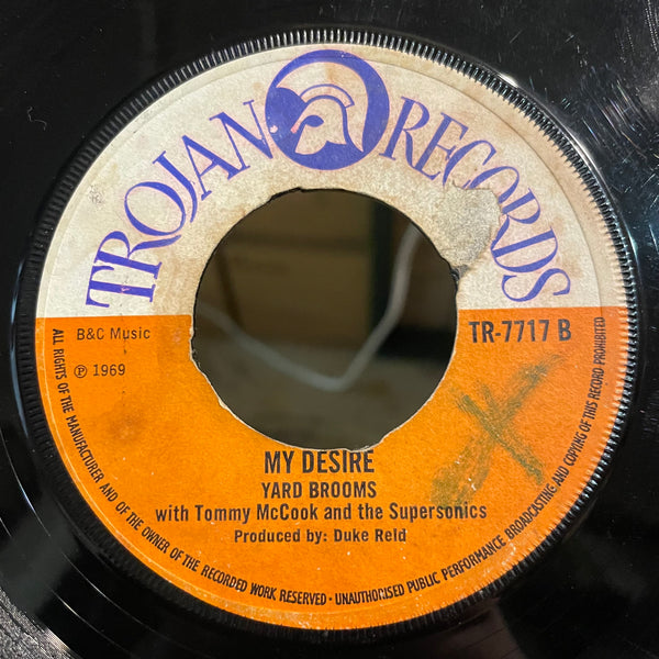 YARD BROOMS / UPSETTER  [My Desire / Lock Jaw ]