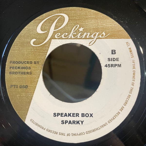 GAPPY RANKS / SPARKY [Put The Stereo On / Speaker Box]