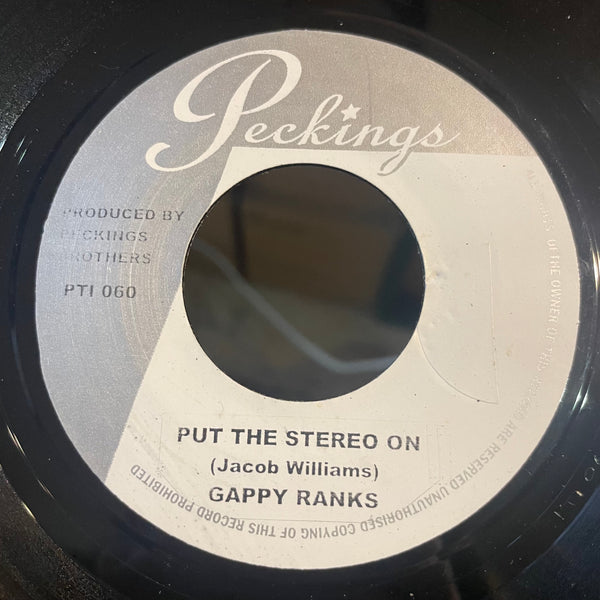 GAPPY RANKS / SPARKY [Put The Stereo On / Speaker Box]