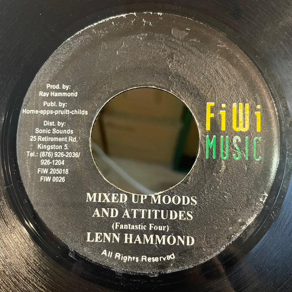 LENN HAMMOND  [Mixed Up Moods And Attitudes ]