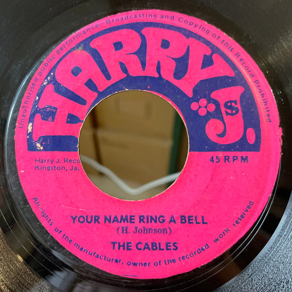 THE CABLES [Salt Of The Earth / Your Name Ring A Bell]