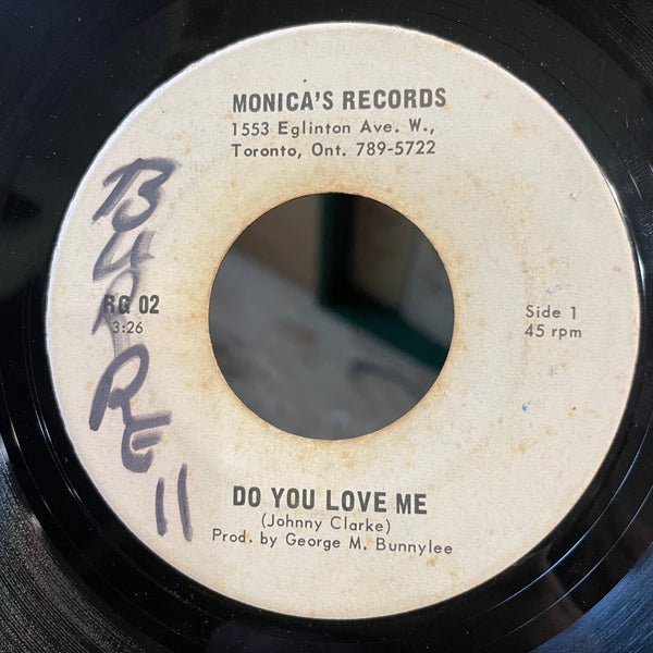 JOHNNY CLARKE [Do You Love Me]