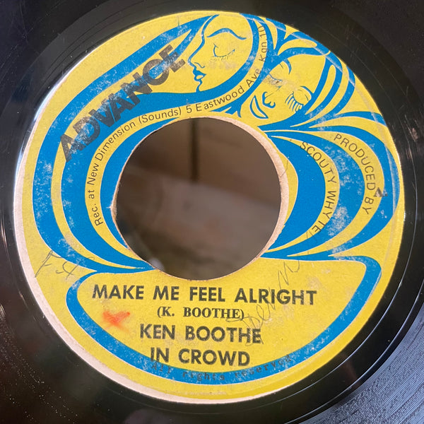 KEN BOOTHE & IN CROWD / IN CROWD [Make Me Feel Alright  / Down On The Corner]
