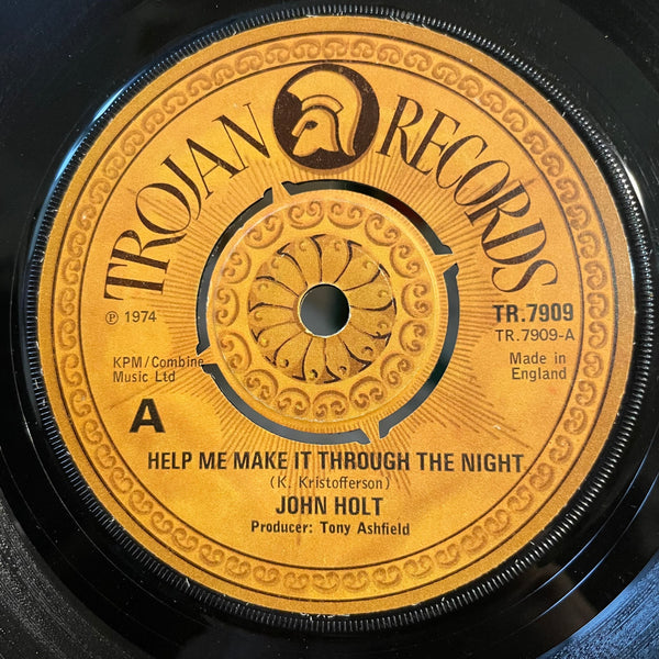 JOHN HOLT [Help Me Make It Through The Night / Tell Me Why]