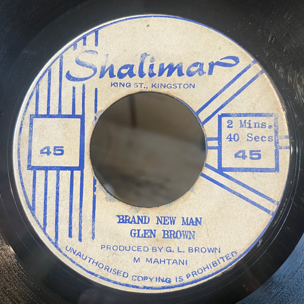 GLEN BROWN [Brand New Man]