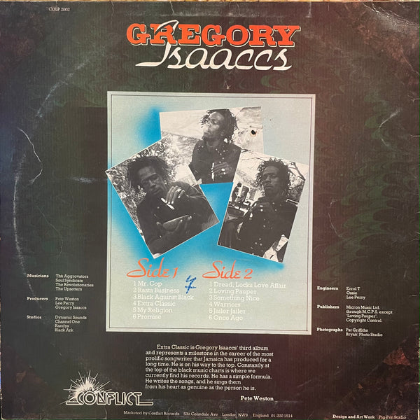 GREGORY ISAACS [Extra Classics]