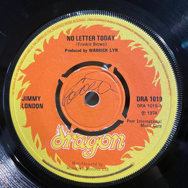 JIMMY LONDON [The Road Is Rough / No Letter Today]