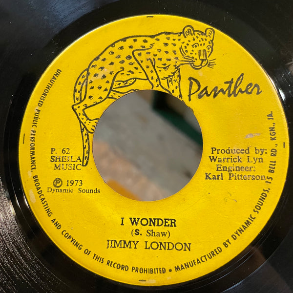 JIMMY LONDON [I Wonder]