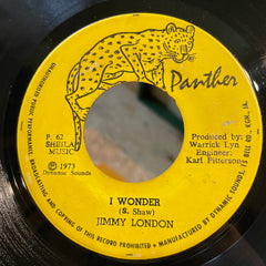 JIMMY LONDON [I Wonder]