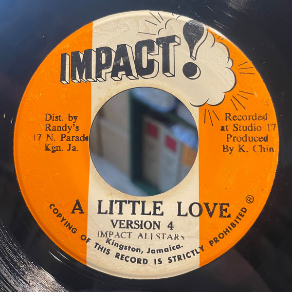 IMPACT ALLSTARS (PETER TOSH / DR. ALIMANTADO ) [A Little Love Version 3 / Version 4]