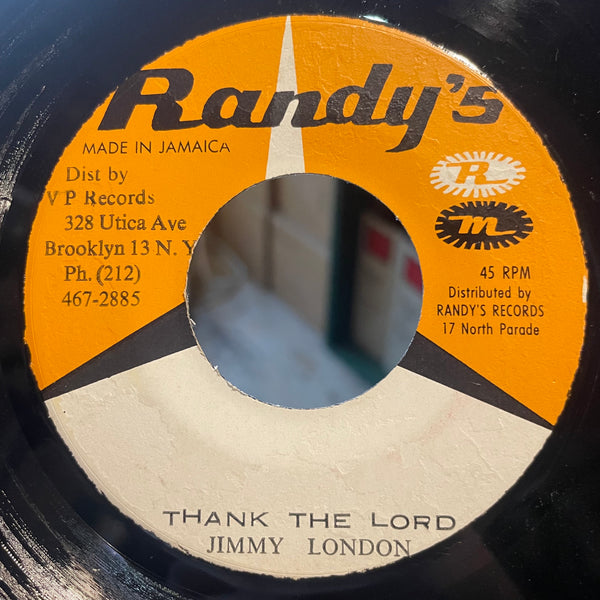 JIMMY LONDON [Thank The Lord]