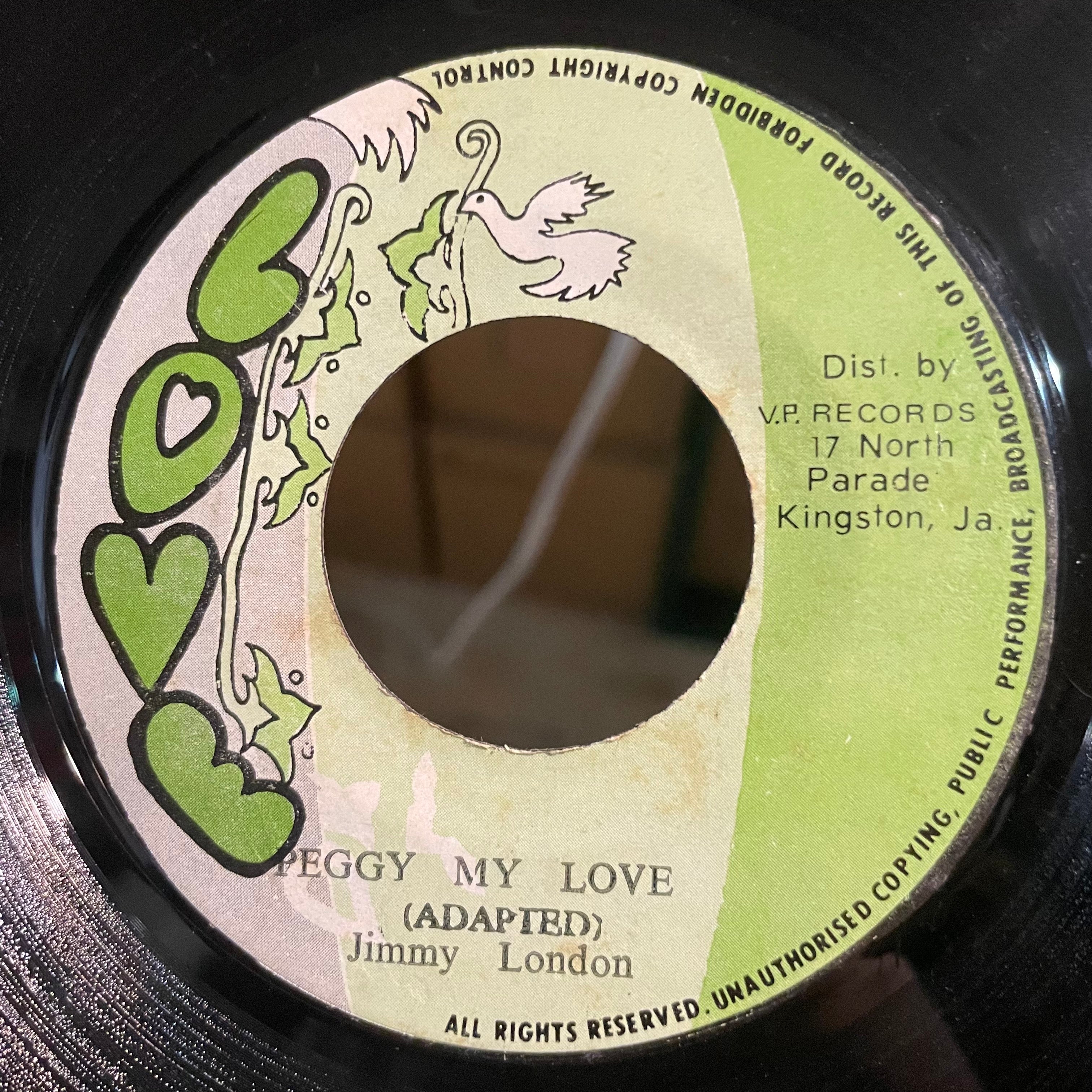 JIMMY LONDON  [Peggy My Love / Jim Say Hello]