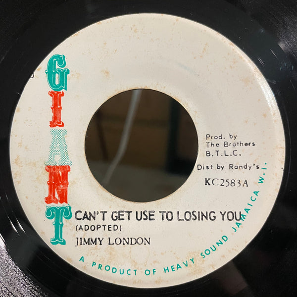 JIMMY LONDON [Can't Get Use To Losing You]