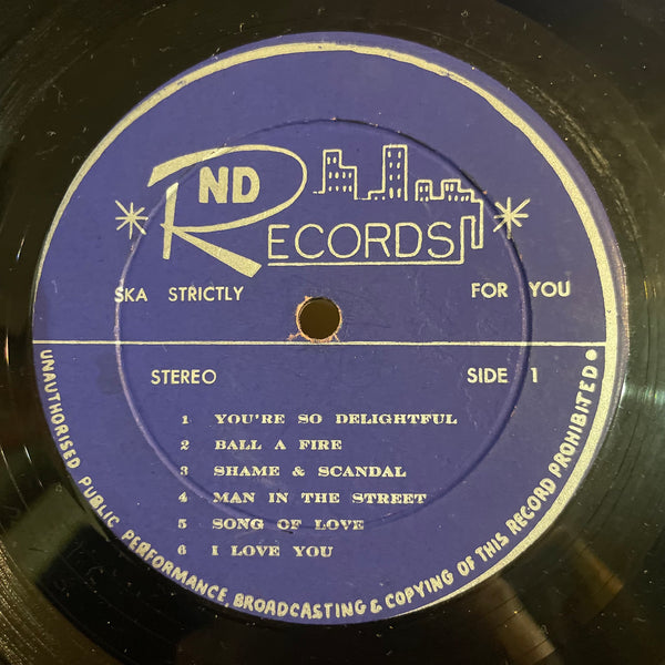 V.A SKATALITES. THE WAILERS. DELROY WILSON.. [Ska Strictly For You]