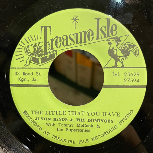 JUSTIN HINDS & THE DOMINOES / TOMMY MCCOOK & THE SUPERSONICS [The Little That You Have / Persian Ska]