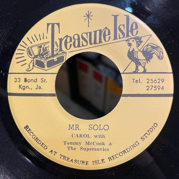 ALTON ELLIS / CAROL WITH TOMMY MCCOOK & SUPERSONICS  [Cry Tough / Mr Solo ]
