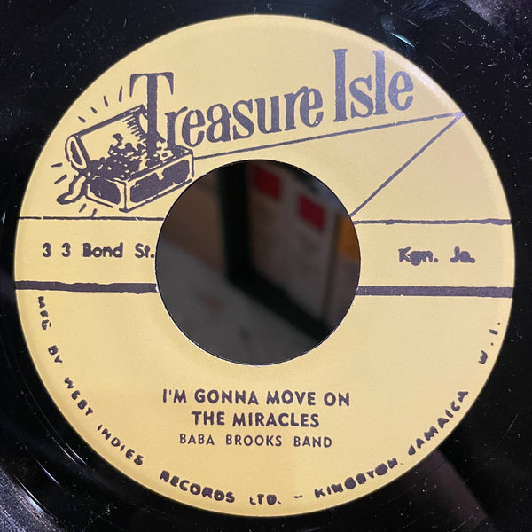 BABA BROOKS BAND / THE MIRACLES [Flames In The Street / I'm Gonna Move On]