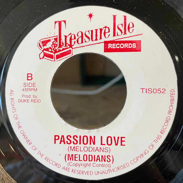 ALTON ELLIS / MELODIANS [La La Means I Love You / Passion Love]