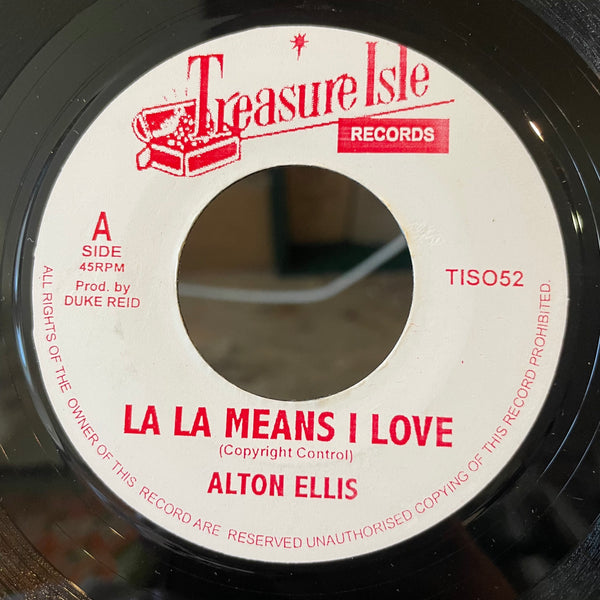 ALTON ELLIS / MELODIANS [La La Means I Love You / Passion Love]