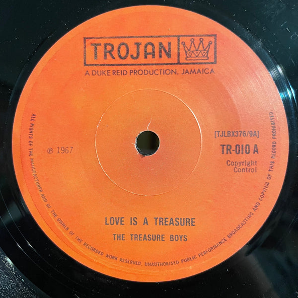 THE TREASURE BOYS (FREDDY MCKAY) [Love Is A Treasure / Zazuka]
