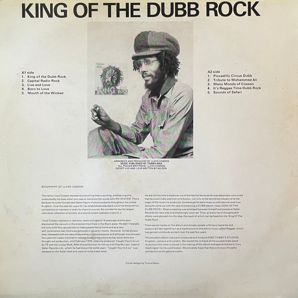 SIR COXSONE SOUND [King Of Dub Rock]