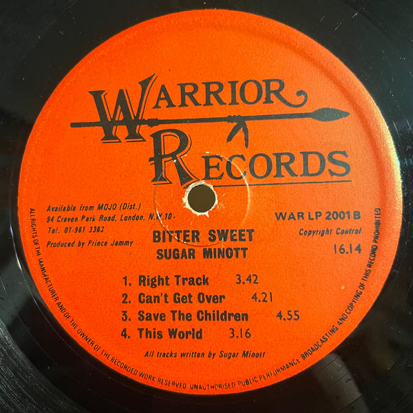 SUGAR MINOTT [Bitter Sweet]