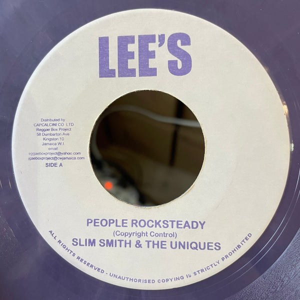 SLIM SMITH & THE UNIQUES  [People Rock Steady / Trying To Find A Home]