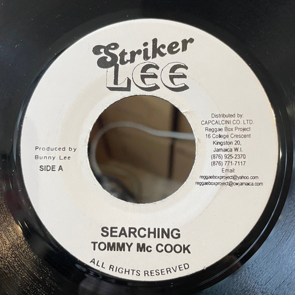 TOMMY MCCOOK [Serching]