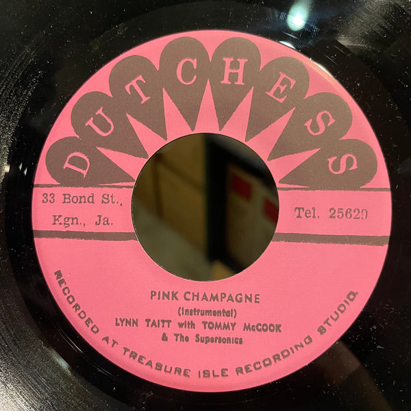 ERIC MONTY MORRIS / LYNN TAITT WITH TOMMY MCCOOK & THE SUPERSONICS  [Tears In My Eyes / Pink Champagne]