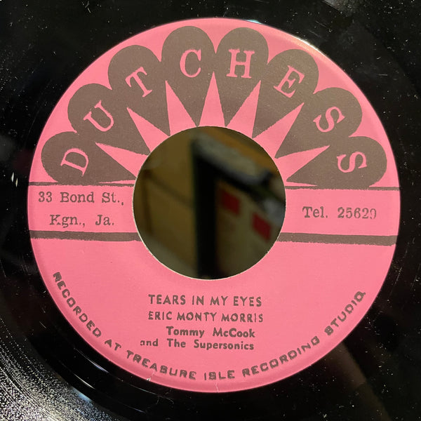 ERIC MONTY MORRIS / LYNN TAITT WITH TOMMY MCCOOK & THE SUPERSONICS  [Tears In My Eyes / Pink Champagne]