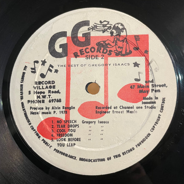 GREGORY ISAACS [The Best Of Gregory Isaacs]