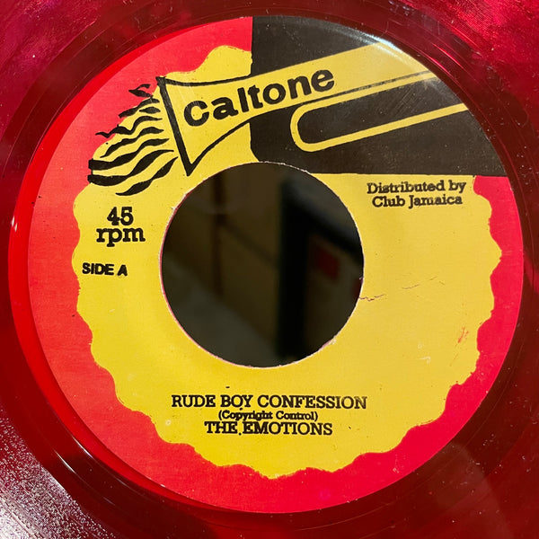 THE EMOTIONS / HONEY BOY MARTIN [Rude Boy Confession / Dreader Than Dread]