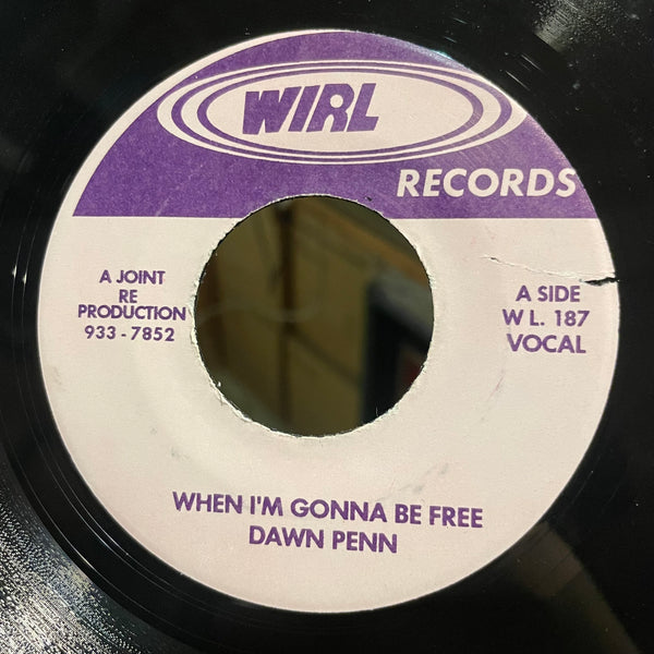 DAWN PENN / THE VICEROYS [When I'm Gonna Be Free / Lip And Tongue]