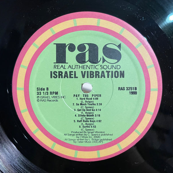 ISRAEL VIBRATION [Pay The Piper]