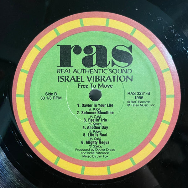 ISRAEL VIBRATION [Free To Move]