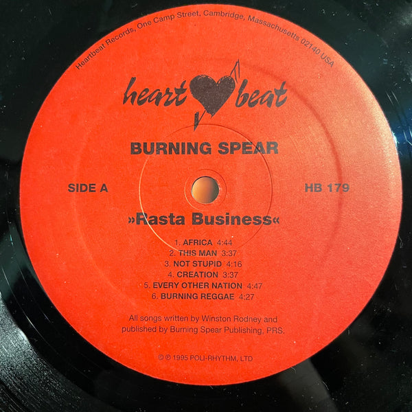 BURNING SPEAR [Rasta Business]