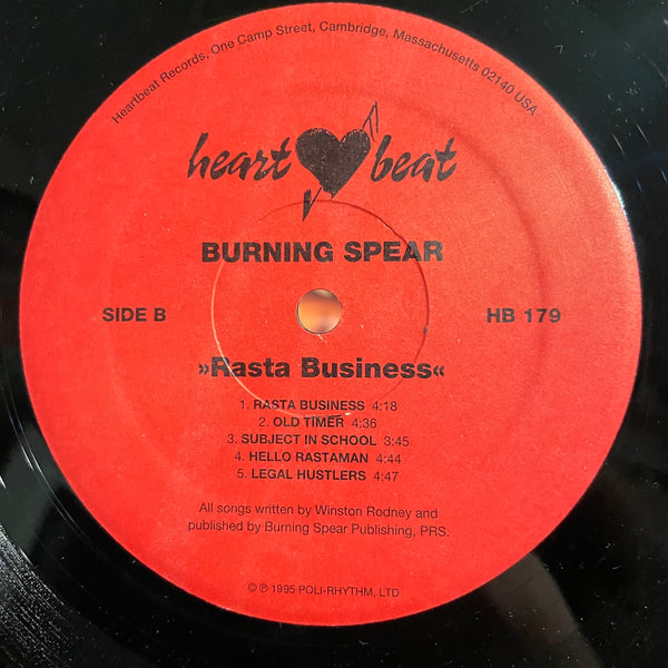 BURNING SPEAR [Rasta Business]