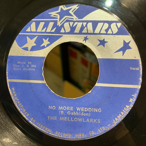 MELLOW LARKS [No More Wedding / Lite Of My Life]