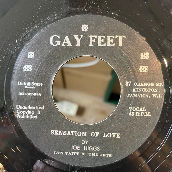 JOE HIGGS / THE VALENTINES [Sensation Of Love / Sock It To Me Baby]