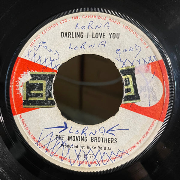 THE MOVING BROTHERS / TOMMY MCCOOK & THE SUPERSONICS [Darling I Love You / Saboo]