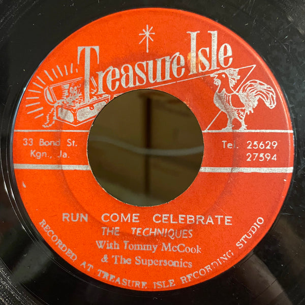 THE TECHNIQUES [I Wish It Would Rain / Run Come Celebrate]