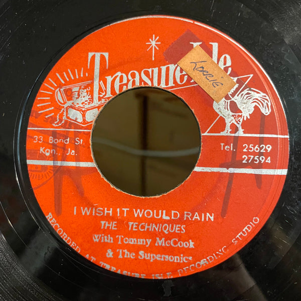 THE TECHNIQUES [I Wish It Would Rain / Run Come Celebrate]