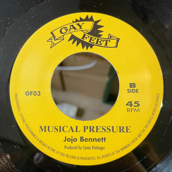 GLEN & DAVE / JOJO BENNETT [Wake Up To The Reality / Musical Pressure]