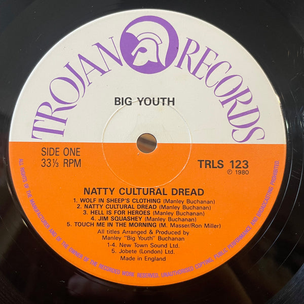 BIG YOUTH [Natty Cultural Dread]
